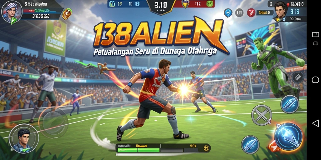 Tampilan menarik dari gameplay <strong>138ALIEN</strong> yang penuh aksi dan kompetisi olahraga.