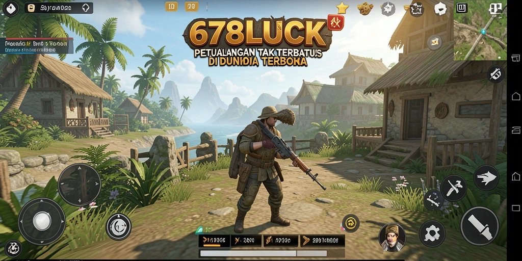 Gameplay seru di dunia terbuka 678LUCK dengan eksplorasi menantang.