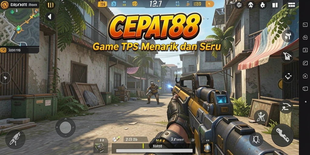 Tampilan antarmuka gameplay menarik di CEPAT88.