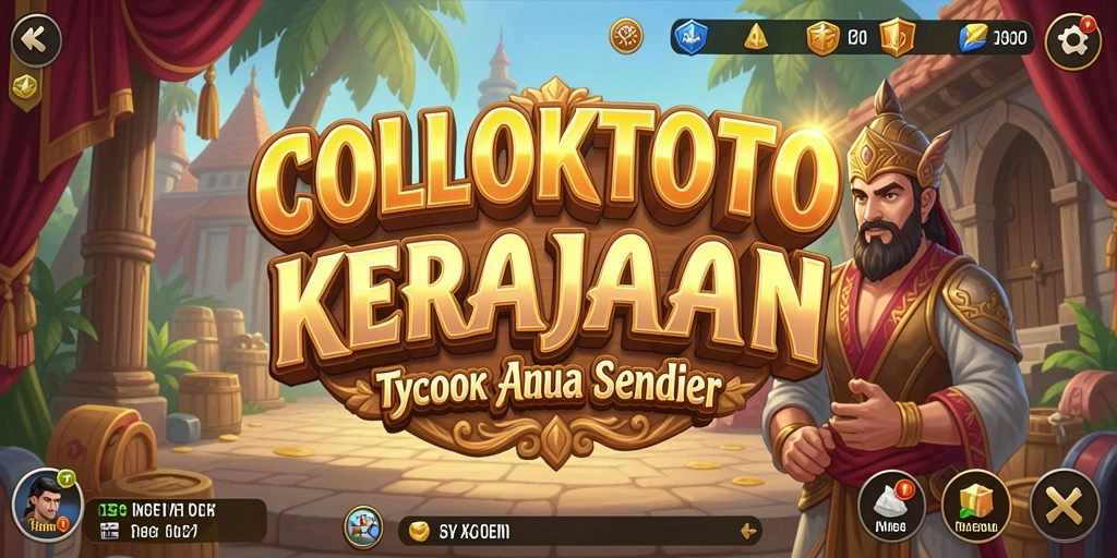 Tangkapan layar gameplay COLOKTOTO menampilkan pengalaman membangun kerajaan bisnis.