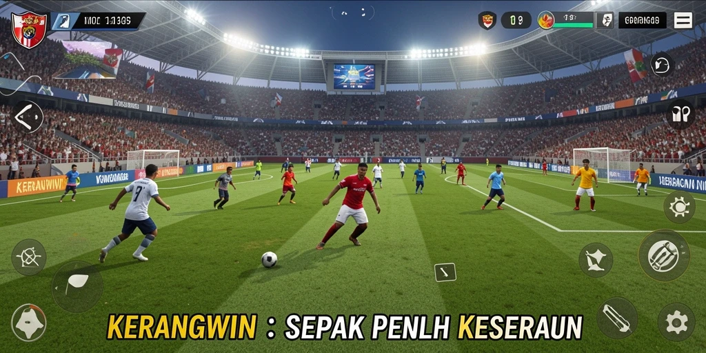 Tampilan gameplay KERANGWIN yang menarik dan seru.
