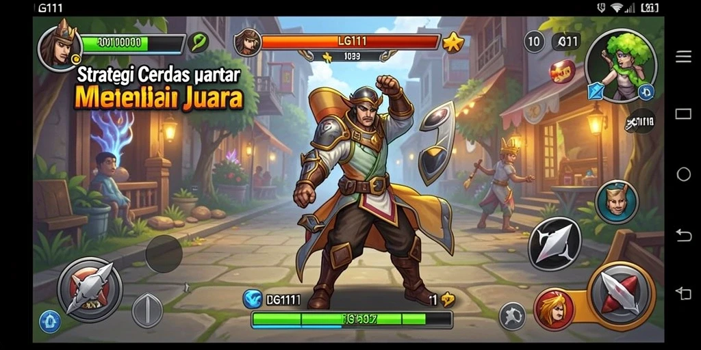 Tampilan gameplay LG111 yang penuh aksi dan strategi.