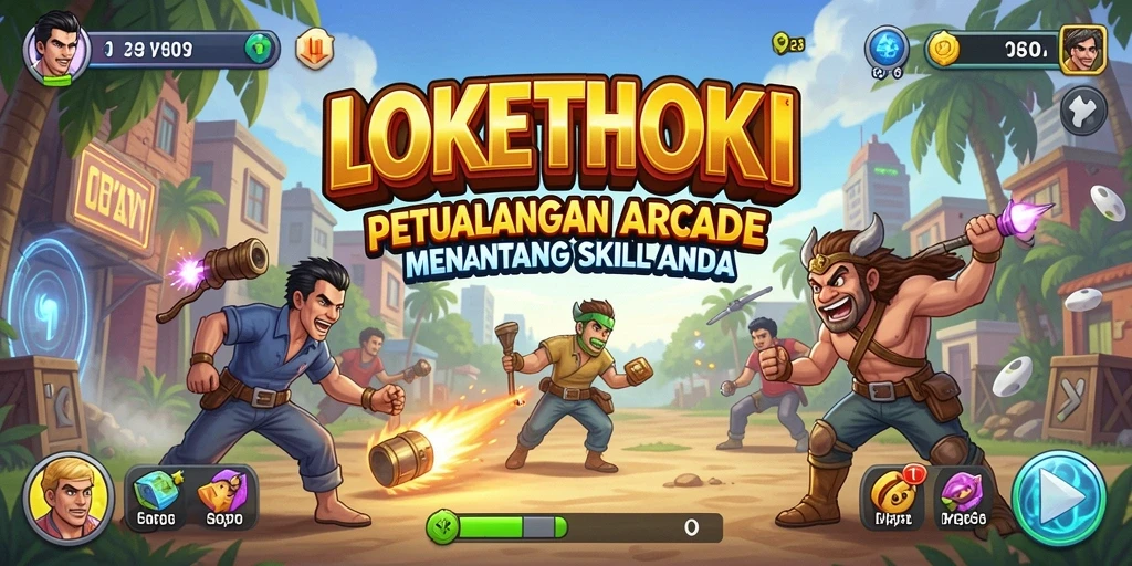 Gameplay seru dan menantang di LOKETHOKI.
