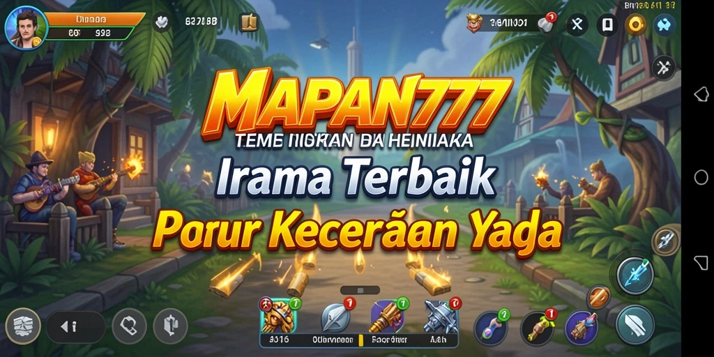 Tampilan gameplay MAPAN777 dengan berbagai pilihan lagu menarik.