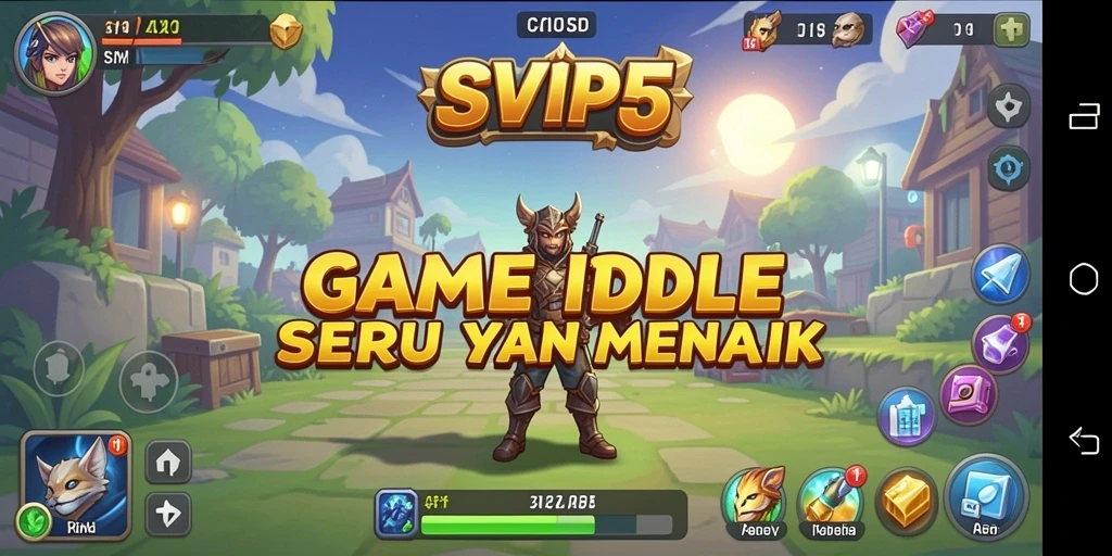 Tampilan gameplay SVIP5 yang menarik dan mengasyikkan saat bermain Idle.
