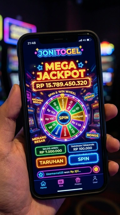 Proses unduh aplikasi jonitogel yang cepat dan mudah.
